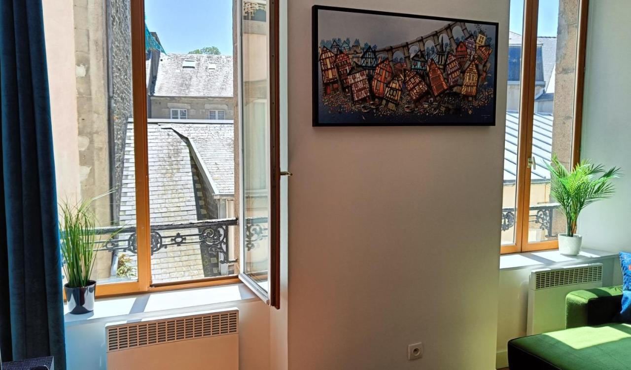Au Fil De Soi Lägenhet Morlaix Exteriör bild