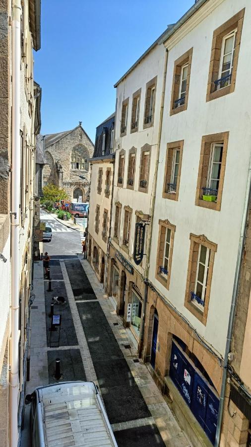 Au Fil De Soi Lägenhet Morlaix Exteriör bild